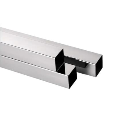 China 308 Stainless Steel Seamless Square Pipe 1.0mm 1.2mm 1.3mm 1.4mm 1.5mm 1.6mm for sale