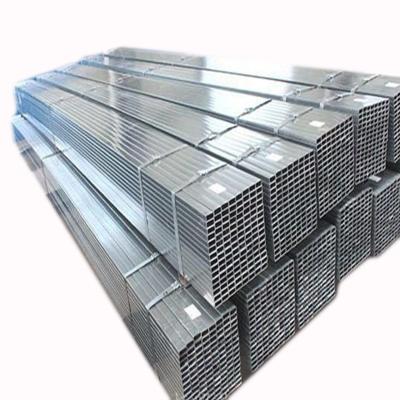 China Corrugated Square Tubing Galvanized Steel Hollow Pipe Iron Rectangular Tube for sale