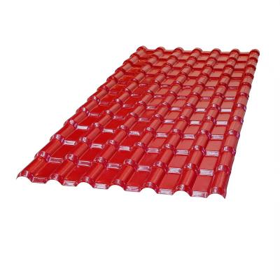 China Hoja de techo de PVC impermeable con techo corrugado de resina sintética ASA en venta