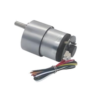China Smart Home Motor 6-12V 0.12-0.4A 3W Gear Motor For Electric Curtains for sale