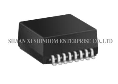 China Surface Mount Ethernet Magnetic Transformer 350 uH OCL With 8mA Bias for sale