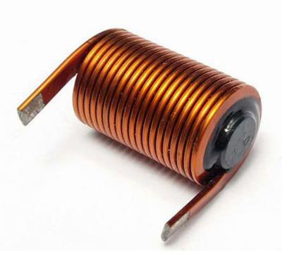 China Ferrite Rod Core High Frequency Choke Coil Inductor Air Coils With Flat Wire for sale