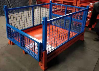 China Foldable Brick Pallet Lifting Cage Stillages And Cages For Transportation for sale