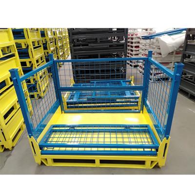 China Expand  Warehousing Capacity With Stillage Pallet Cage 1000mm Width 800mm Depth en venta