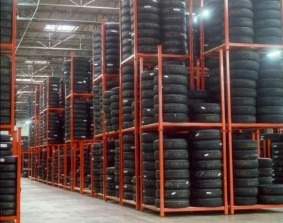 China Estabilizador de pallets de carga pesada y doble para almacenamiento de mercancías en venta