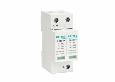China 20 KA Class II DC Surge Protection Device DIN Rail 48V SPD With CE Certificated for sale