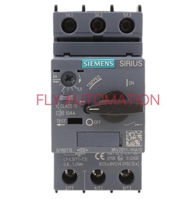 China 5.5A - 8A Sirius Innovation Motor Protection Circuit Breaker SIEMENS 3RV2011-1HA10 for sale