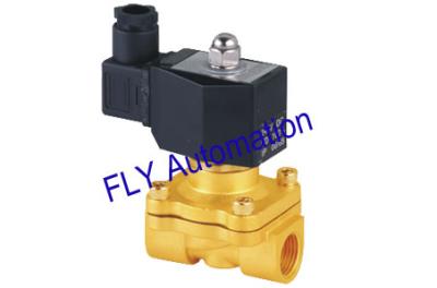 China Square Coil CKD 2 Way Brass Zinc Alloy Electrical Water Solenoid Valves 2W160-15 for sale