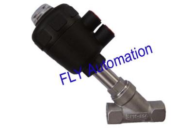 China 178606,178682 PA Actuator Threaded Port 2/2 Way Angle Seat Valve for sale