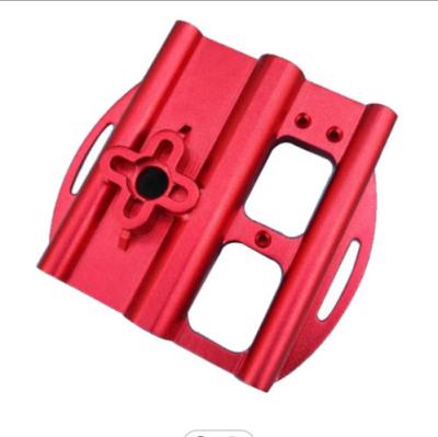 China Red Anodizing Aluminium Pressure Die Casting Products Electroplating Electrophoresis for sale