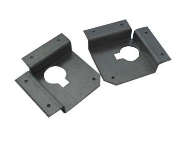 China Welded And Plated Sheet Metal Parts , Aluminum Black Anodized Hardware Stamping Parts for sale