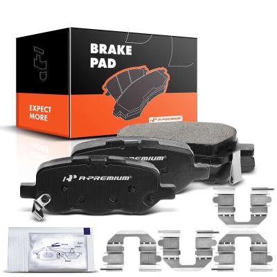 China 4pcs Rear Driver & Passenger Ceramic Brake Pads with Sensor for Toyota Venza 09-16 2.7L 3.5L with Pads Wear Sensor for sale