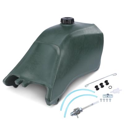 China Green Fuel Tank with Cap & Fuel Petcock for Honda FourTrax 300 1993-2000 for sale