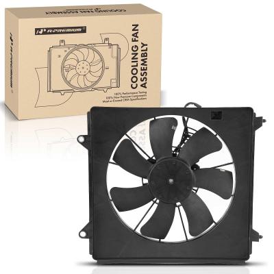 China Right Engine Radiator Cooling Fan Assembly for Honda Accord 2013-2017 L4 2.4L for sale