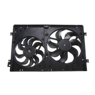 China Radiator Cooling Fan Assembly w/Motor for Volkswagen Clasico Golf Jetta Audi TT for sale