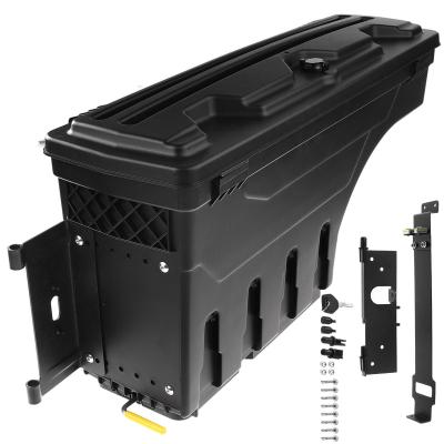 China Rear Driver Truck Bed Storage Box ToolBox for Nissan Titan Titan XD 2016-2021 for sale