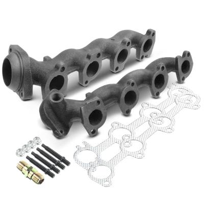 China 2x Left & Right Exhaust Manifold with Gasket for Ford F-150 F-250 Expedition for sale