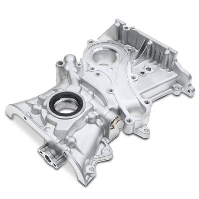 China Engine Timing Cover with Oil Pump for Nissan Sentra 2000-2006 L4 1.8L DOHC for sale