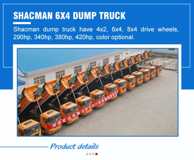 Shacman F2000 F3000 8X4 12 Wheels Used Tipper Dump Truck