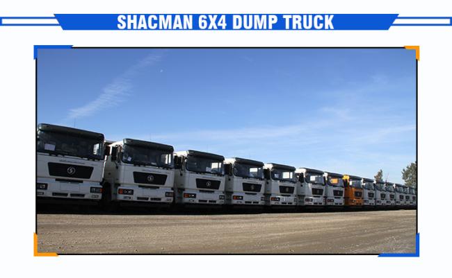 Shacman 6X4 10 Wheels Used Dump Truck for 30t-50t Cargo
