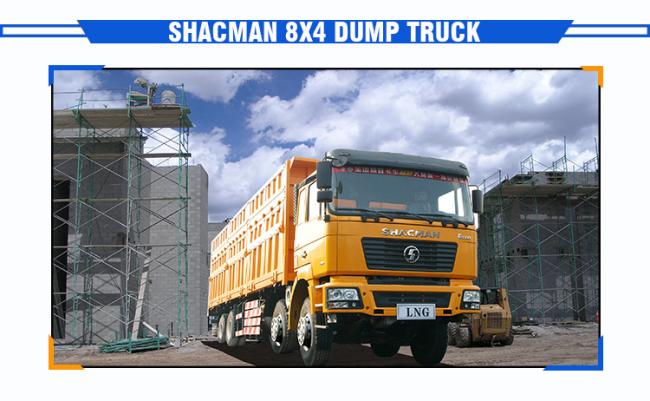 Shacman 8X4 Tipper/Dumper/Dump Truck for 50tons