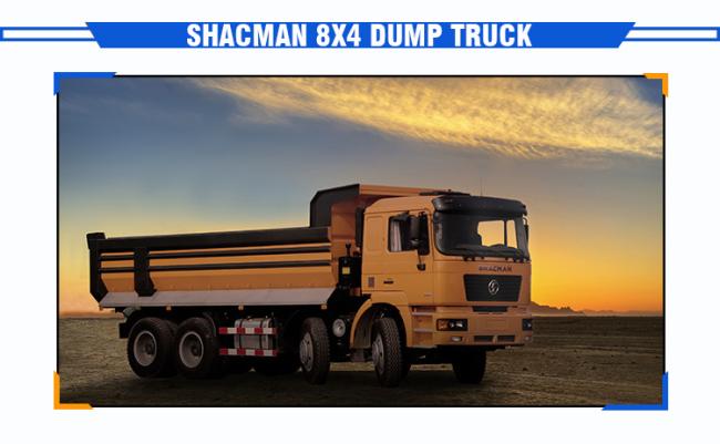 Shacman 8*4 336HP 371HP Heavy Duty Dump Dumper Tipper Truck
