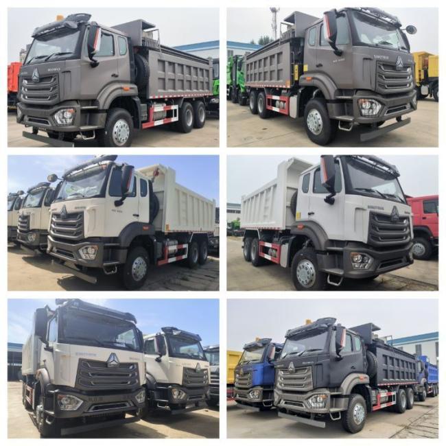 2024 New Sinotruk HOWO Nx Hohan 6X4 10 Wheels 371 380HP 400HP 430HP Mining Tipping Tipper Dumper Dump Truck Used Trucks HOWO Used Transport Truck for Sale