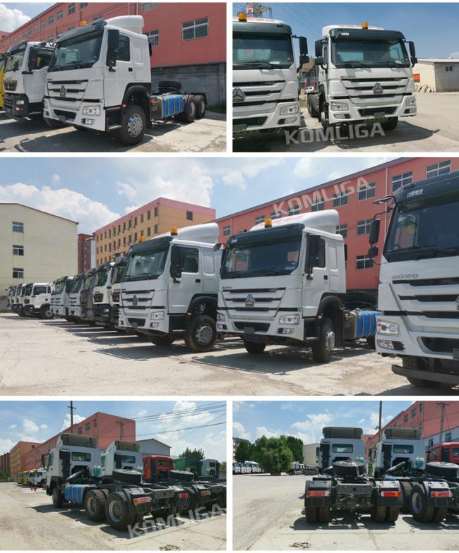 New Sinotruk 371HP 375HP 420 HP Tractor Truck Used HOWO Trucks Price