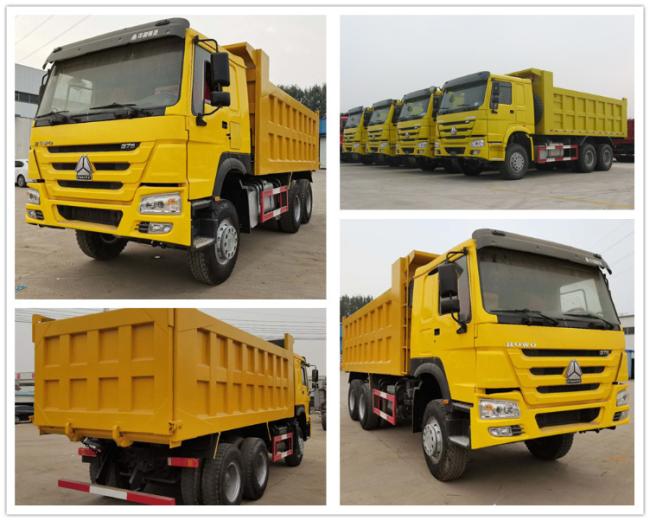 Heavy Duty 371HP Sinotruck 6X4 HOWO Tipper Truck Dumper for Sale Price