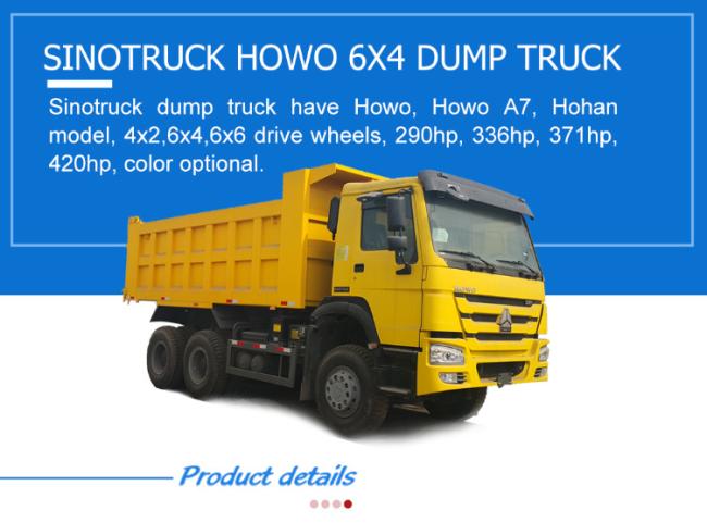 Sinotruck HOWO 25-30 Tons Side Tipper Truck for Sale in China