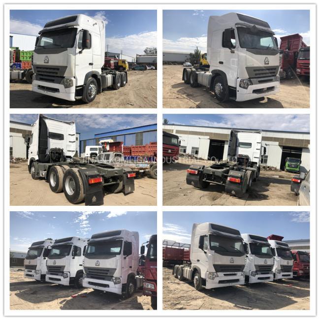 Price HOWO Sinotruk A7 Zambia Tractor Head Truck for Sale
