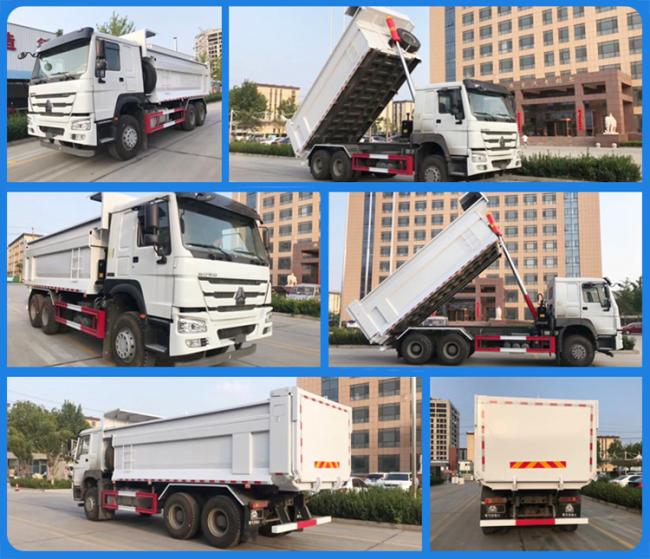 Sinotruck HOWO 20 Cubic Meters Rhd Zambia Tipper Truck Sale Price