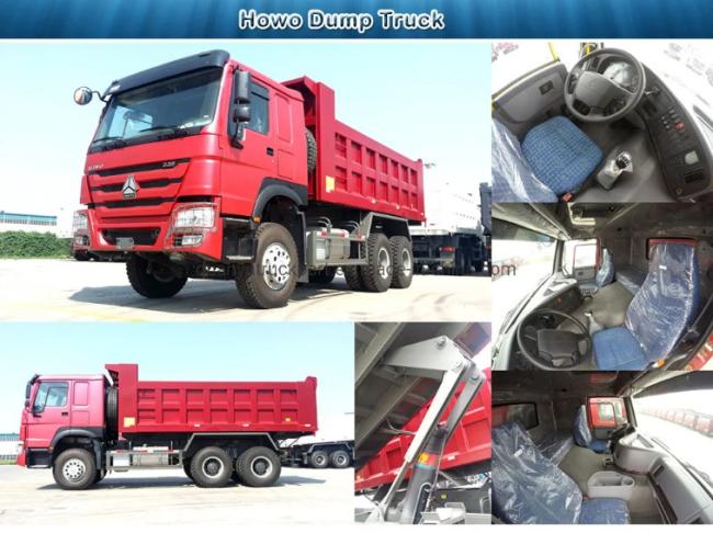 HOWO 336 HP 16 M3 Dump Truck Tipper Sinotruk Price Ethiopia Truck