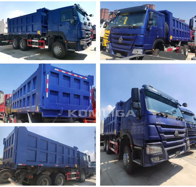 New Brand Sinotruck HOWO 371 HP Heavy Duty Dump Dumpers Truck Used Sinotruck Tipper Truck for Sale