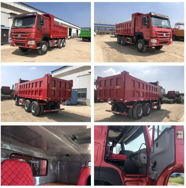 China Manufacturer 6X4 30 Tons 371HP 375HP Used Sinotruk Tipper Truck for Sale