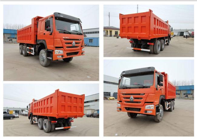 China Manufacturer 6X4 30 Tons 371HP 375HP Used Sinotruk Tipper Truck for Sale