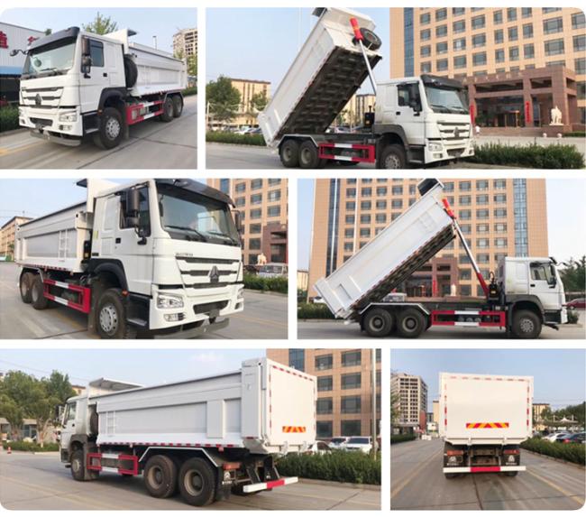 2021 Brand New 371HP 10 Wheeler 20 Cubic Tipper Truck Sinotruk HOWO