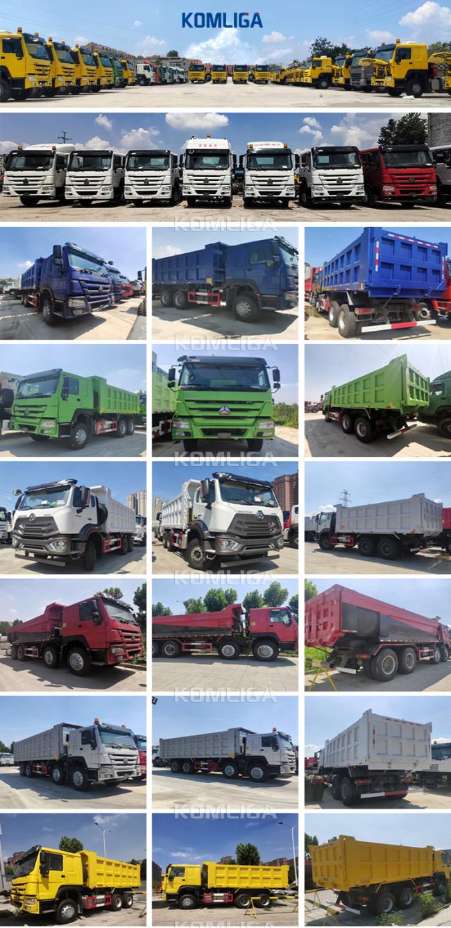 Used 6X4 375HP Harga RC Cargo Dump Truck Body