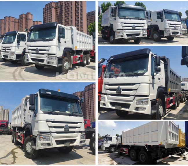 Used Trucks Sinotruk HOWO 6X4 10 Wheels 371HP Tipper