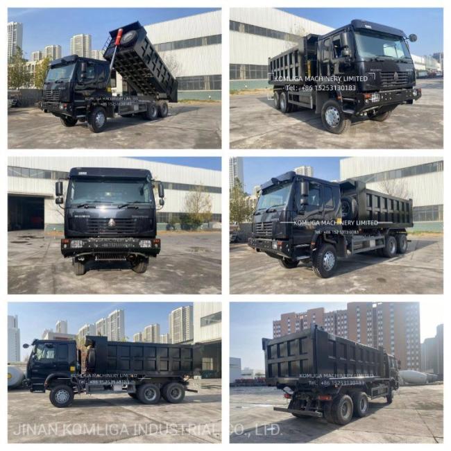 New Sinotruk HOWO All Drive Tipper Truck 25-25tons 371HP 420HP 6X6 off Road Dump Truck