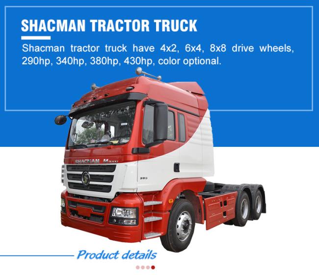 New Shacman Heavy Truck M3000 Prime Mover Tractor Trucks Prices