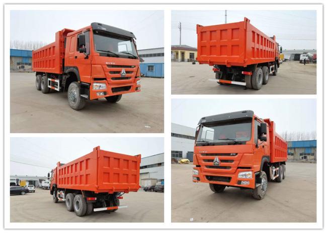 HOWO 351-450HP Dump Truck 6X4 Tipper Truck Used