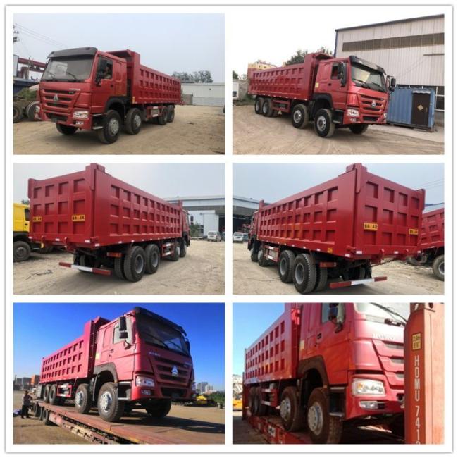 Sino Truk HOWO Heavy Duty 8X4 Tipper Truck Price