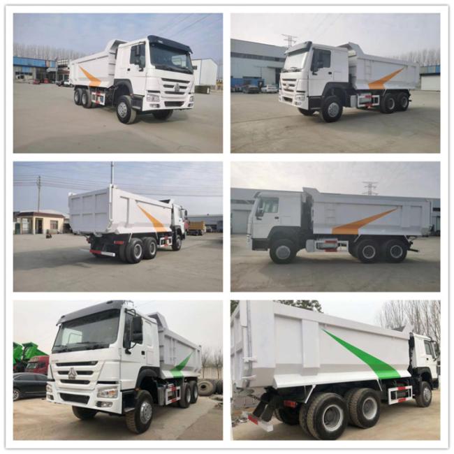 Sinotruk HOWO U Shape Used Dump Truck for Sale