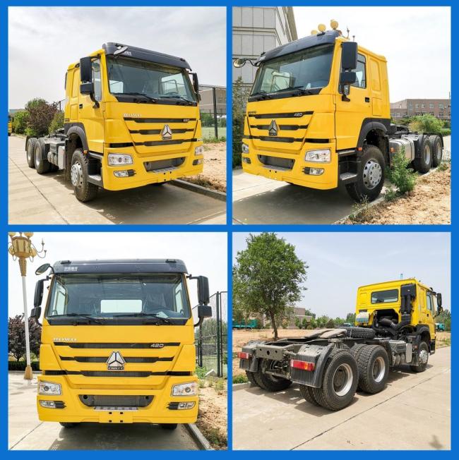 New and Used Sinotruck HOWO 10 Wheels 6X4 371HP 380HP 400HP 430HP Prime Mover/Tractor Truck Tow Truck Price