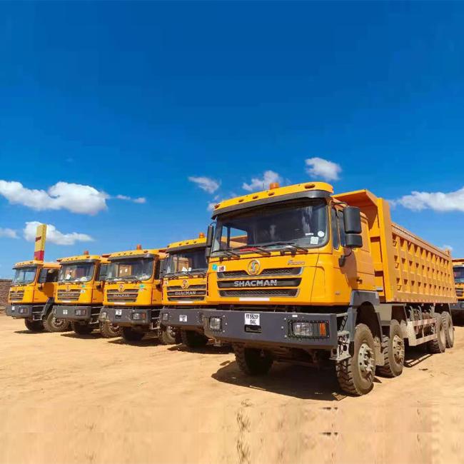 12wheels Shacman 8X4 Dump Tipper Truck for Sale
