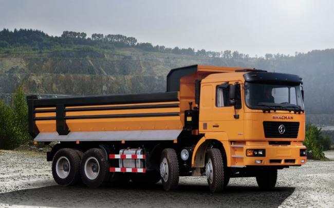 8X4 12 Wheels Shancman Dump Truck Tipper Truck