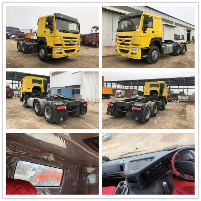 a Level Used 6X4 10 Tires 30-40 Tons Sinotruck HOWO Towing Head Tractor Truck