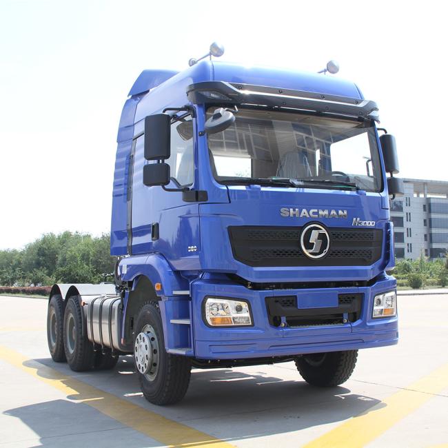 Second Hand Trailer Head Shacman 420HP 6X4 6*4 10wheels Tractor Truck