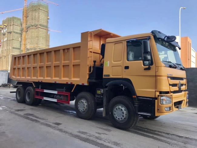 New Ane Used 12 Wheels 8X4 HOWO Dump/Tipper Truck Price